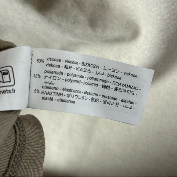 NEW Zara Strapless Ruched Midi Dress Size Medium - Picture 8 of 12